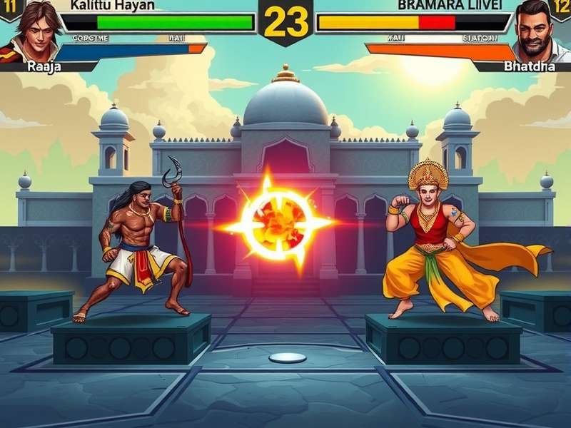 Raja character from Glorious Kolkata Fighter