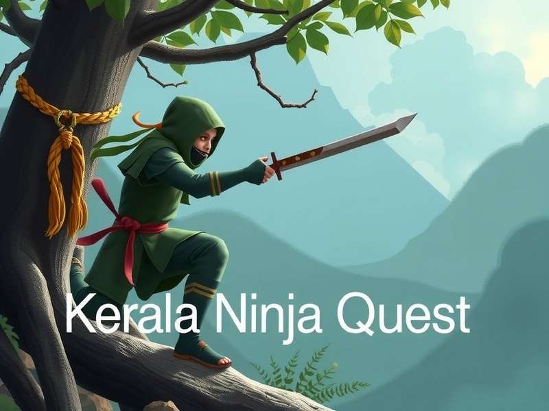 Kerala Ninja Quest Game Cover Art