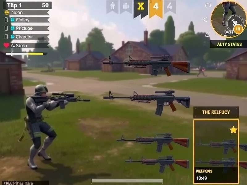 Free Fire Supreme Legends weapon collection display