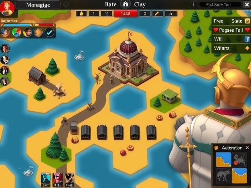 Mysore Plateau Monarch gameplay screenshot showing strategic map view