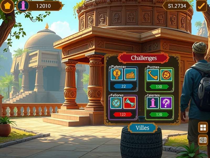 Temple Mystery Solver development team working on game design