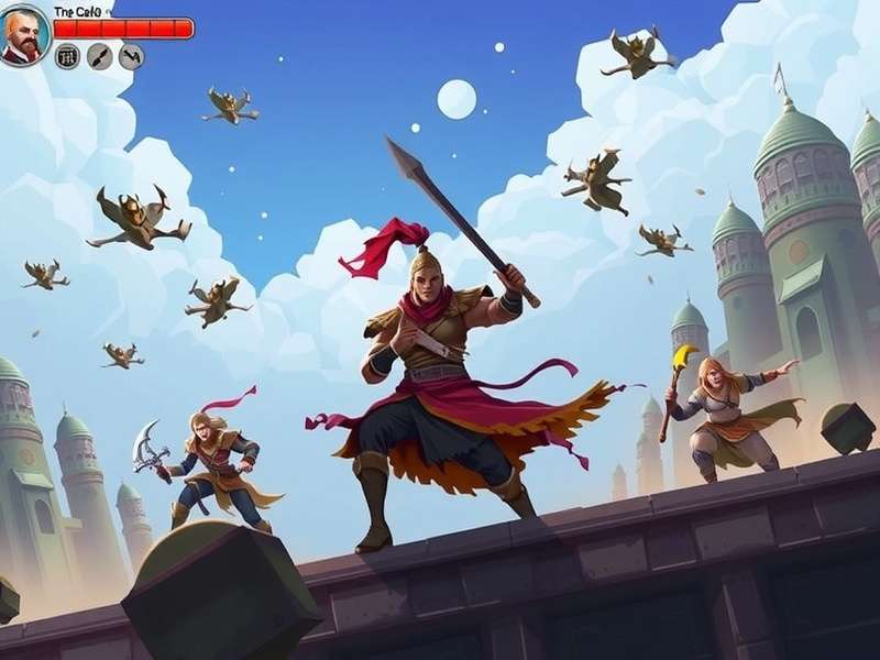 Maharaja S Blade gameplay screenshot showing combat and exploration