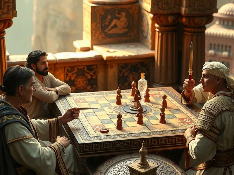 Drona S Wisdom board game setup