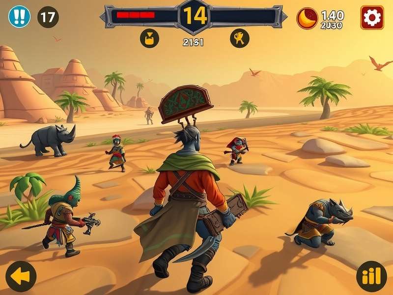 Main characters from Rhino Raipur Quest