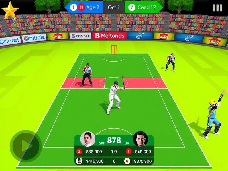 Basket Cricket All Star court layout and scoring zones