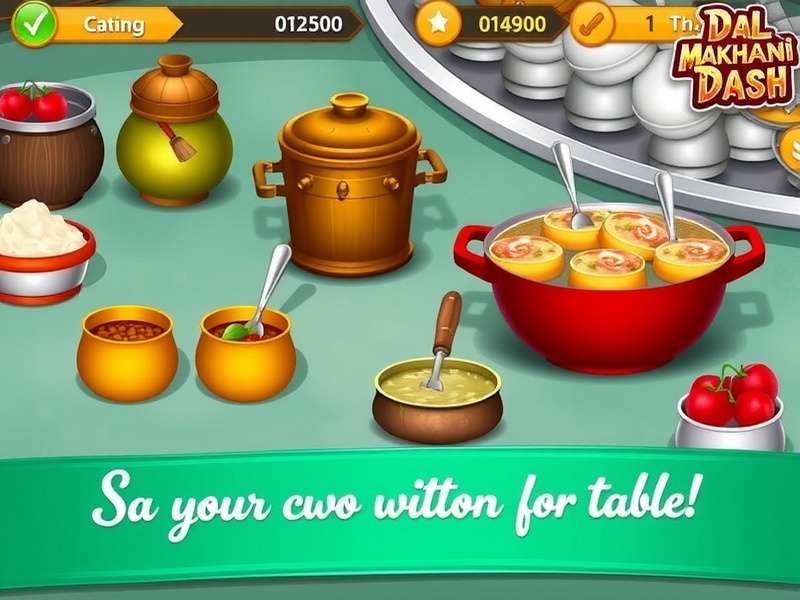 Dal Makhani Dash Game Screenshot