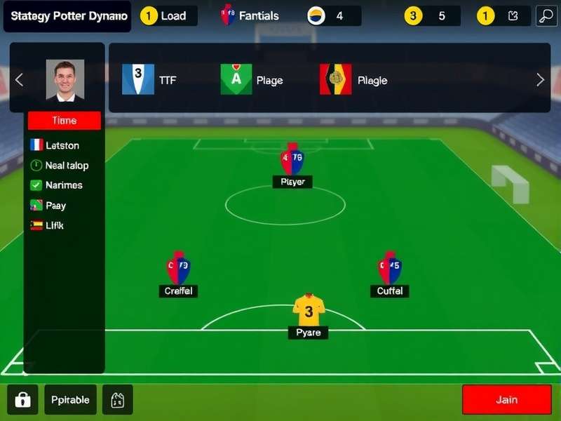 Midfield Dynamo strategy formation diagram
