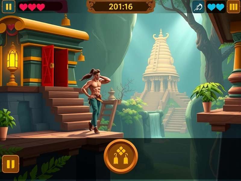 Legendary Temple Raider character selection screen