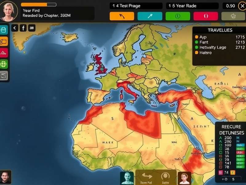 Spice Universe Journey world map with trade routes