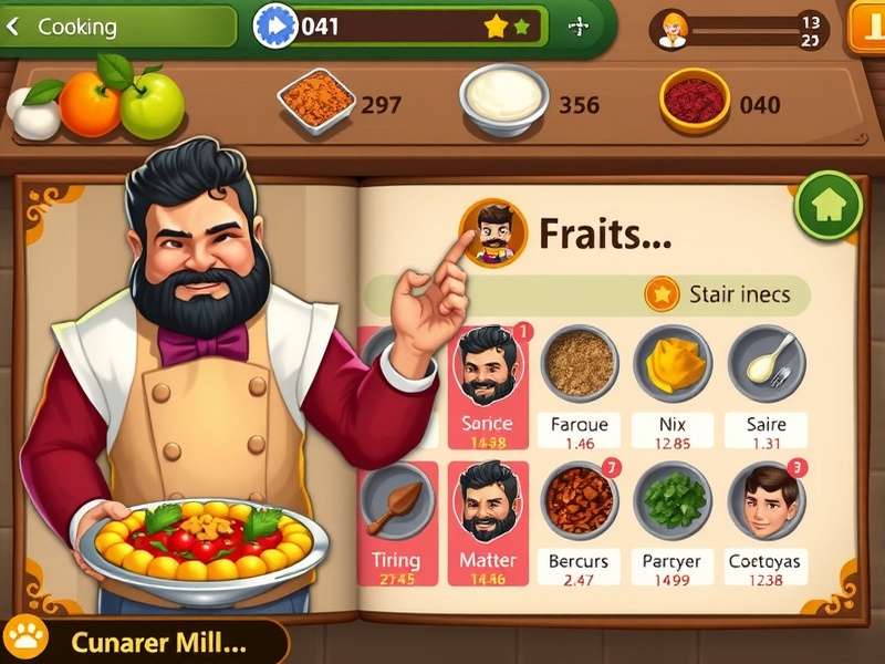 Character lineup from Paneer Tikka Adventure showing diverse culinary experts