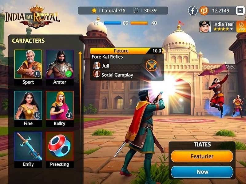 India Gate Royal battle scene with special effects