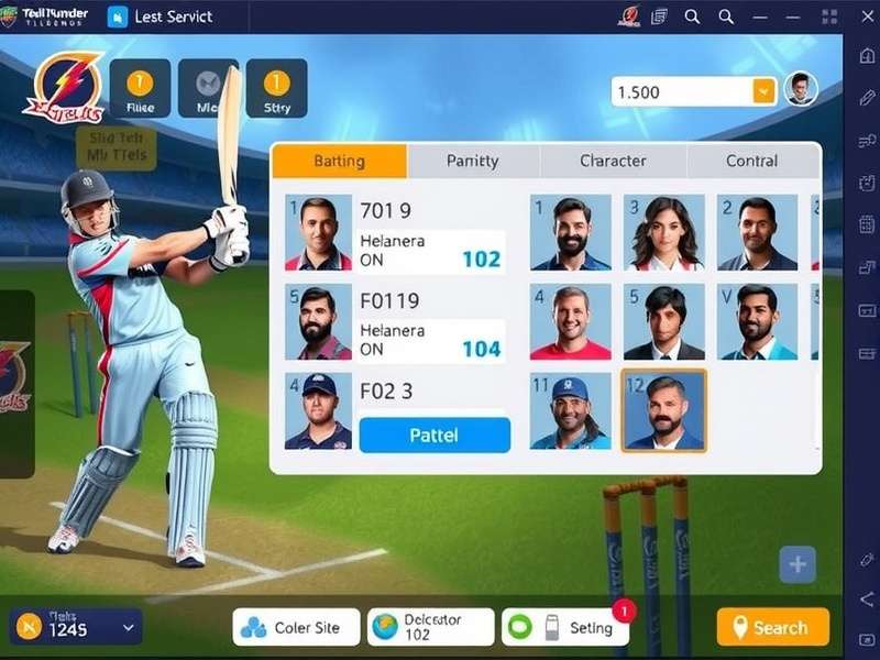 Chennai Thunder Legends character progression screen
