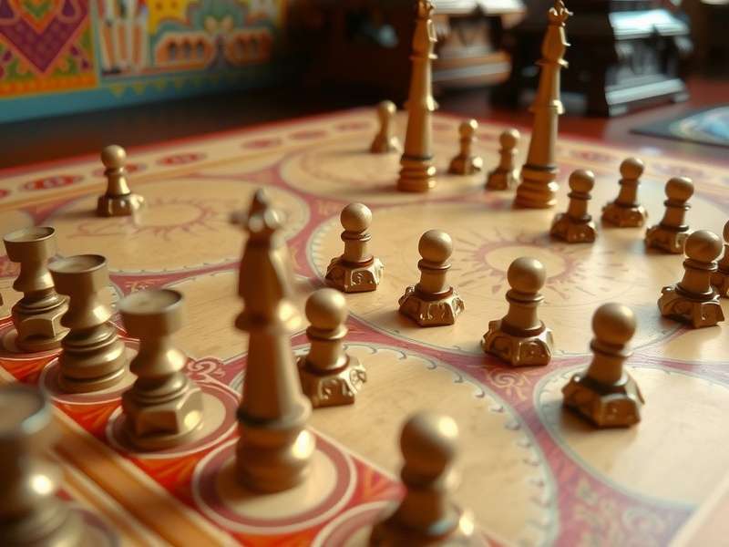 Close-up of Mahal Spike Colossus game pieces showing intricate details