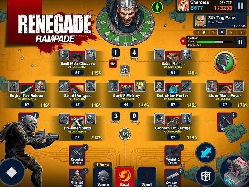 Renegade Rampage competitive strategy infographic