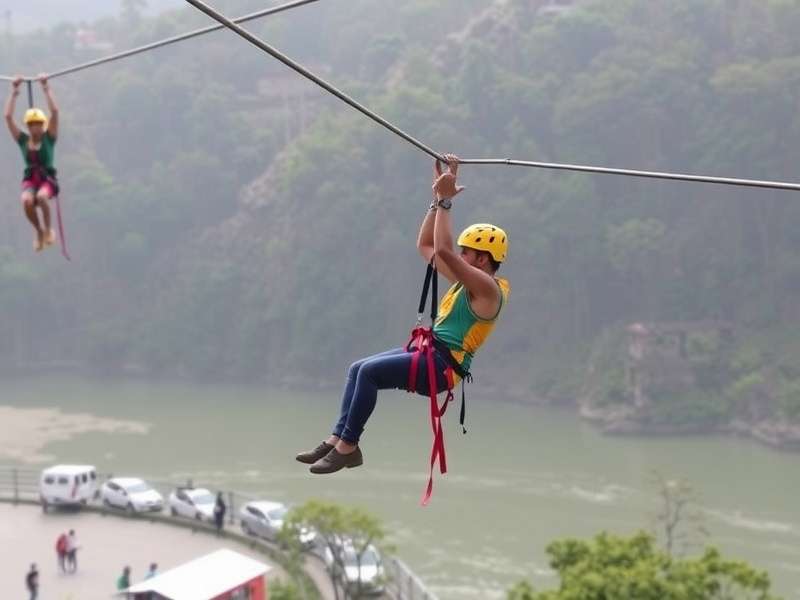 Safety equipment for Rishikesh Zip Line Adventure