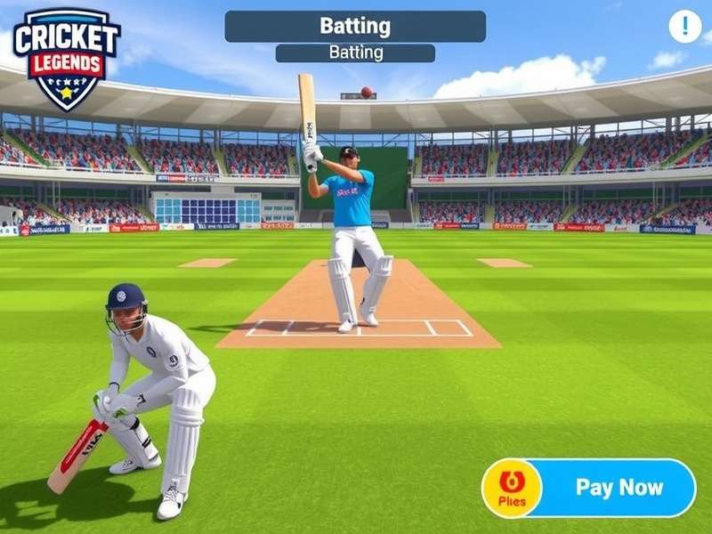 Cricket Fever Legends Gameplay Screenshot