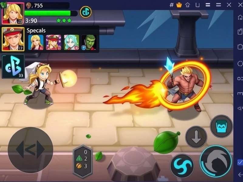 Blazing Champion Pro character abilities showcase