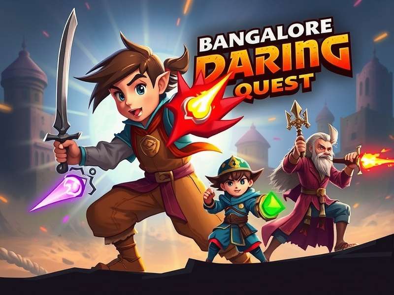 Bangalore Warrior Daring Quest game cover art showing the main character in action
