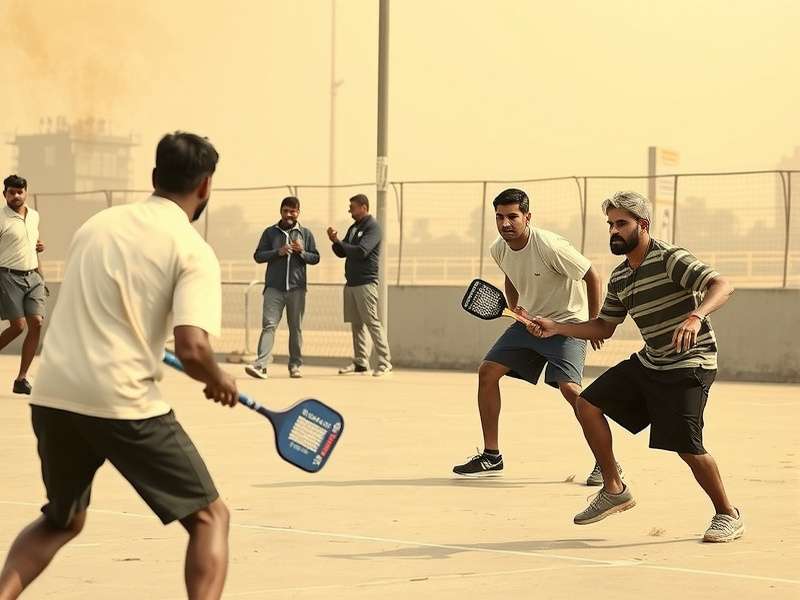 Historical photograph of early Chandigarh Paddle Wizard tournament
