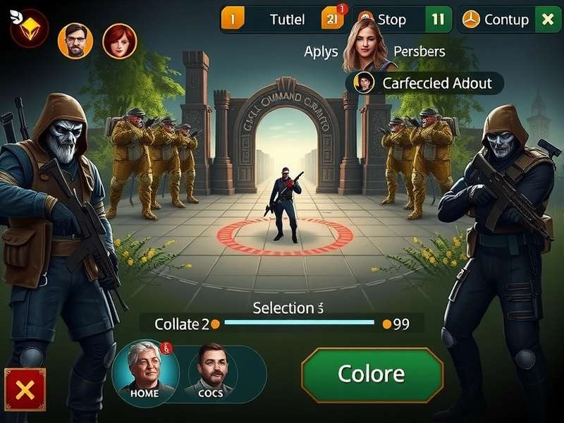 Curtorim Commandos Legends battle strategy interface