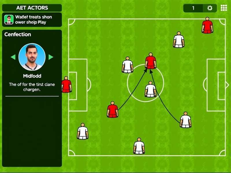 Goa Midfield Maestro character selection screen