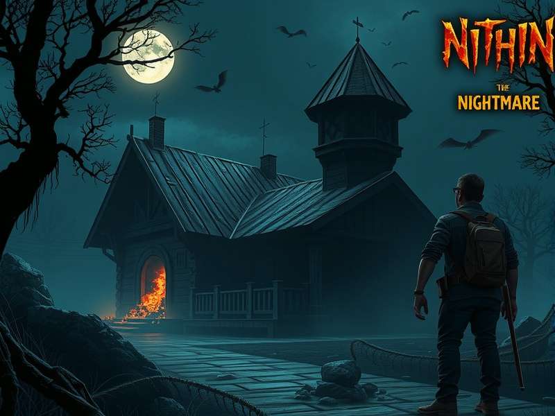 Nithiin Nightmare gameplay screenshot showing horror elements