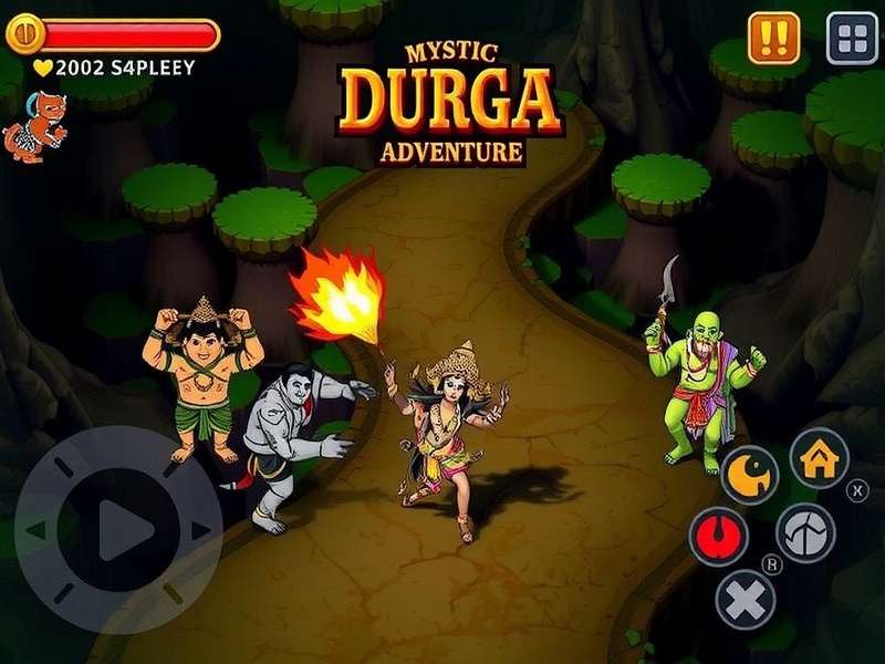 Mystic Durga S Adventure puzzle solving and exploration