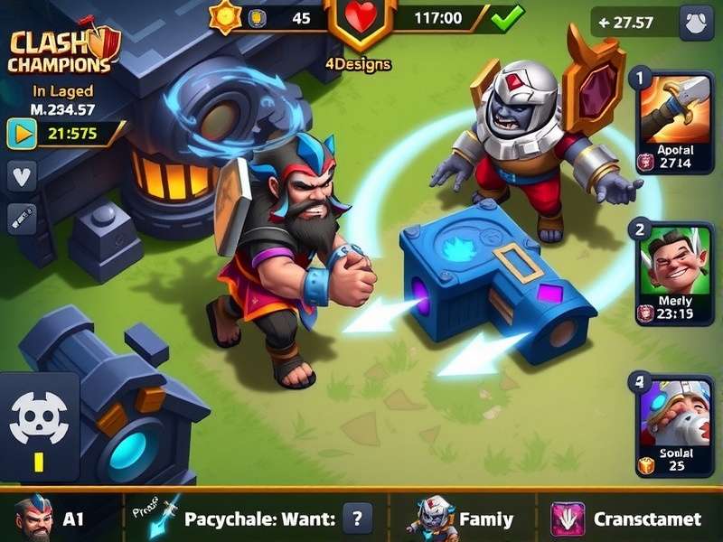 Cardamom Clash Champions gameplay interface