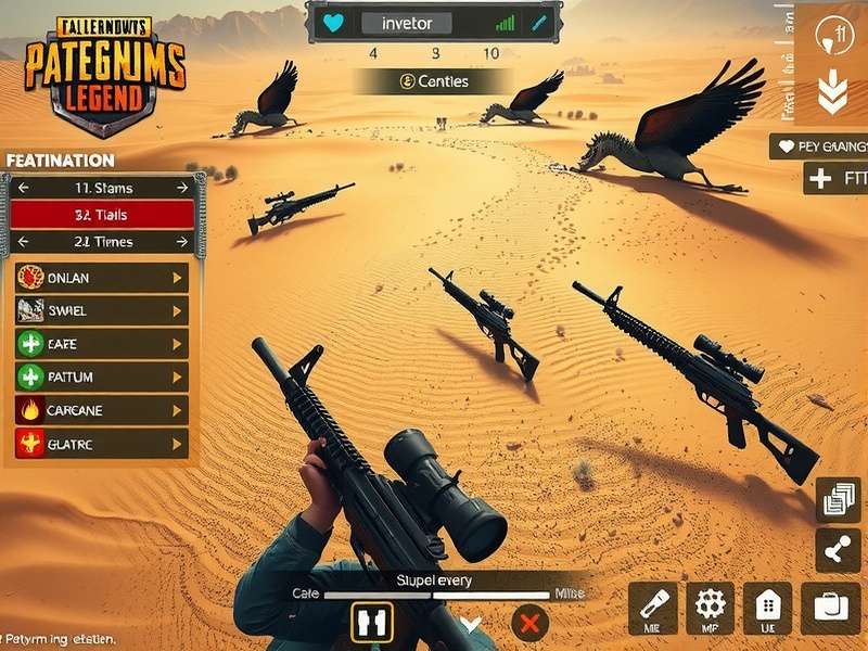 PUBG Platinum Legend gameplay screenshot showing intense battle action