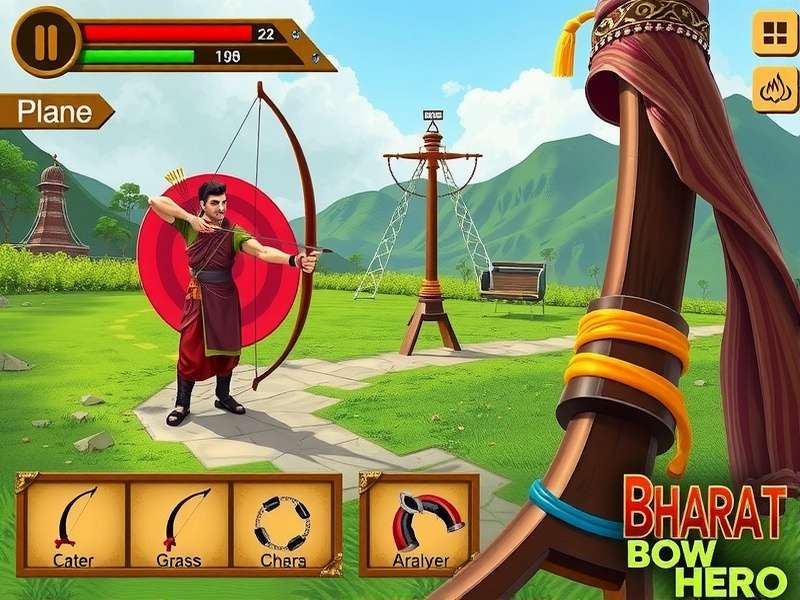 Bharat Bow Hero target practice mode