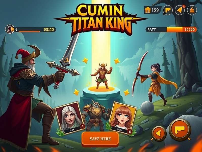 Cumin Titan King character customization interface