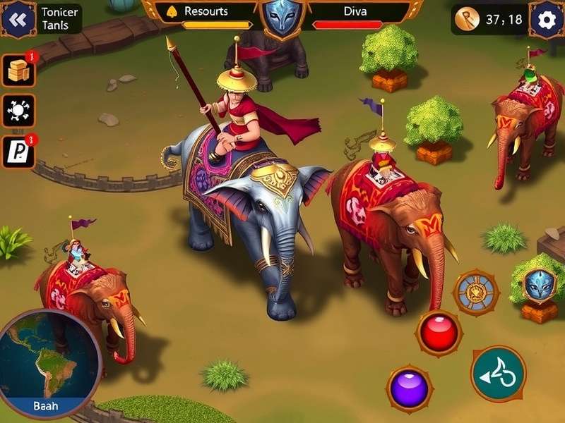 Prabhu Elephant Charge resource management interface