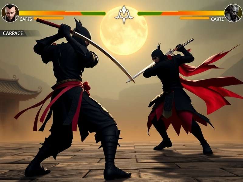 Shadow Blade Ronin character customization screen