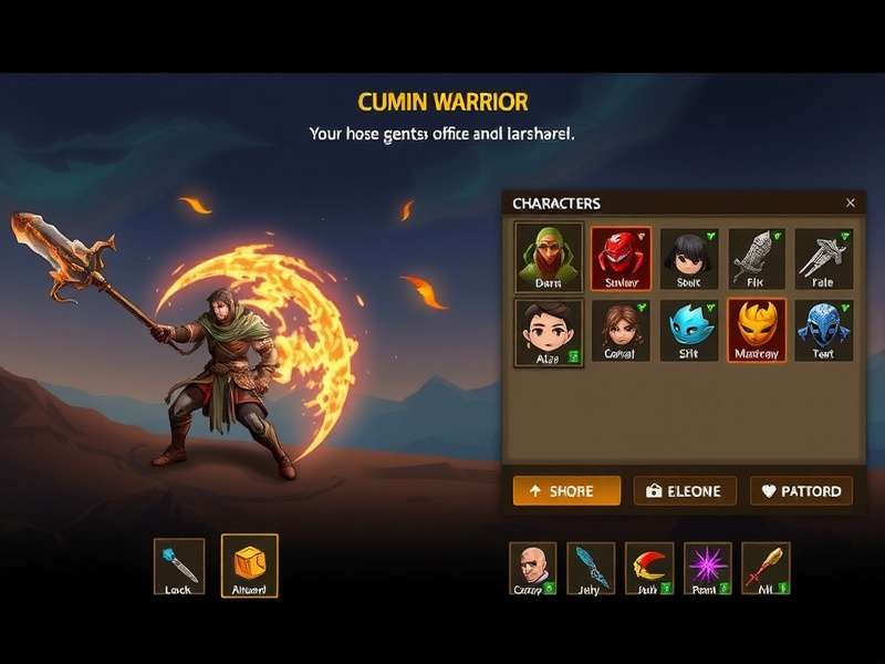 Cumin Warrior Ascend combat system showing special abilities
