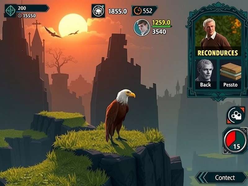 Eagle Eye Vulture gameplay screenshot showing character and environment