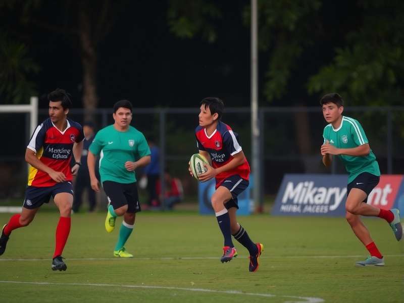 Bhubaneswar Rugby Phenom training session