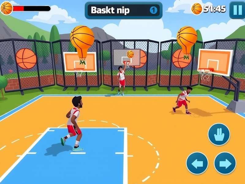 Hoops Heroes defensive strategy illustration