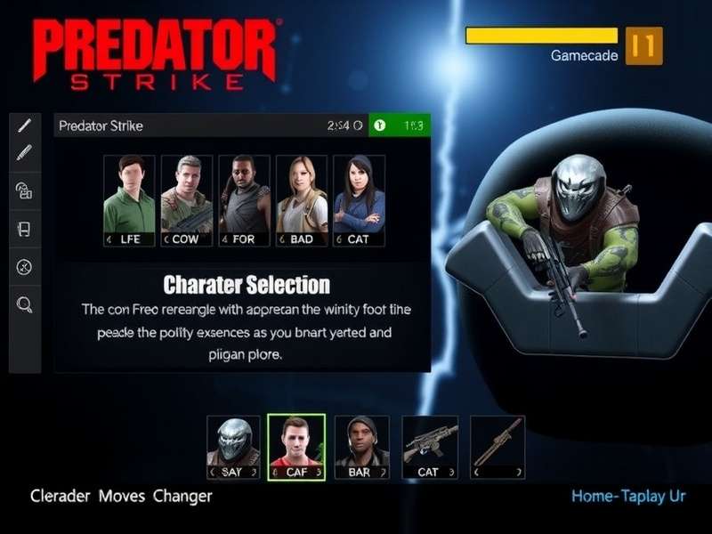 Predator Strike Gameplay Screenshot
