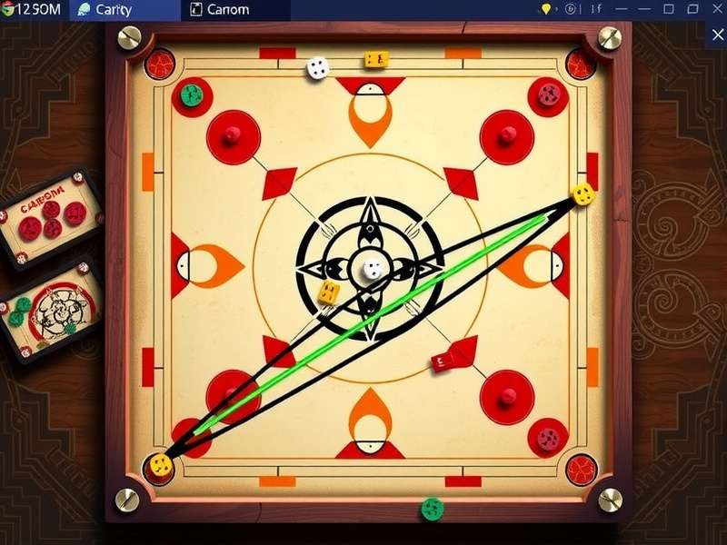 Advanced carrom shot techniques