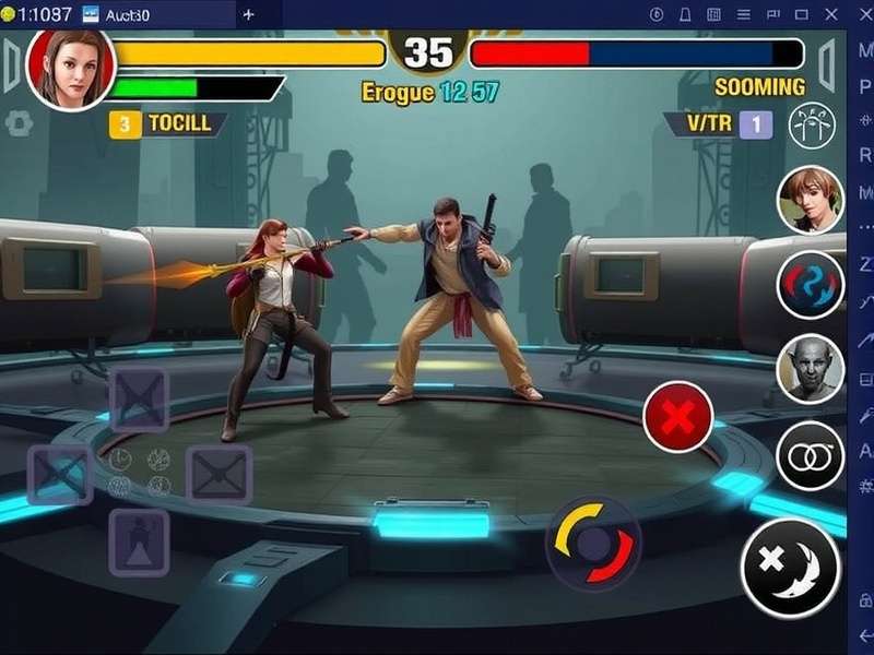 Assam Combat Master X gameplay screenshot showing combat mechanics