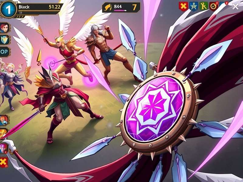 Celestial Crusader King mythological setting showing divine realms