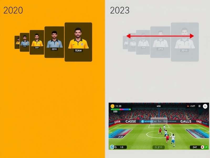 Evolution of India Handball King 11 interface designs from 2020 to 2023