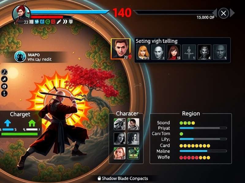 Shadow Blade Ronin gameplay screenshot showing combat mechanics