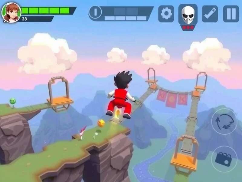 Assam Jet Hero gameplay screenshot showing character flying over landscapes