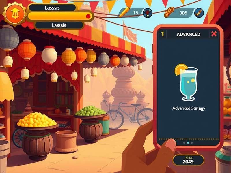 Advanced strategy map for Luscious Lassi Locomotion