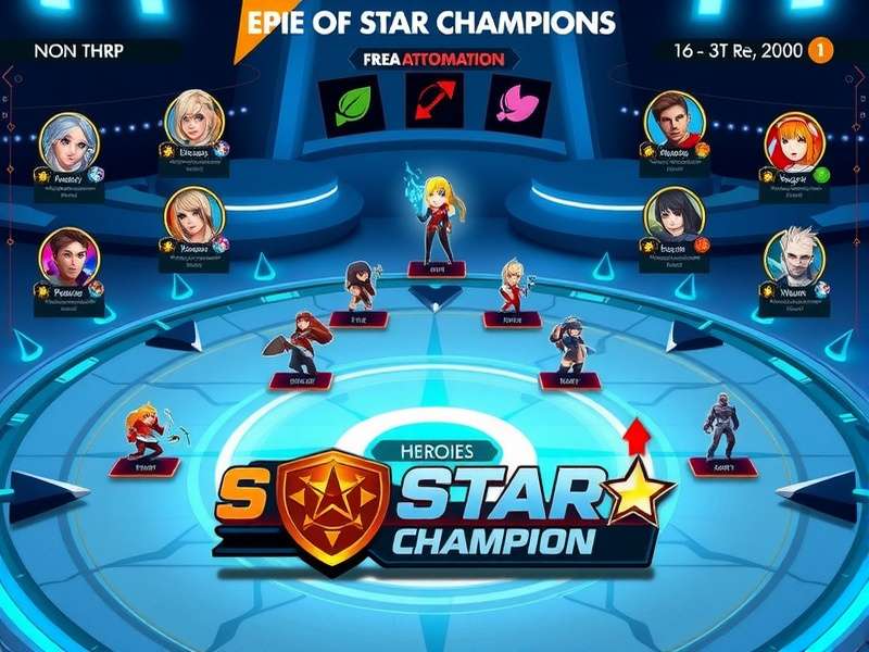 Star Champion esports tournament with professional teams competing