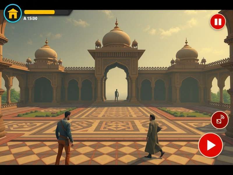 Mysore Palace Challenge features showing different game modes