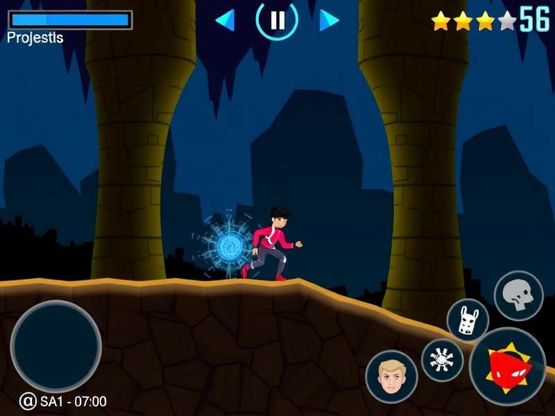 Desi Deep Blue Dash Level Progression