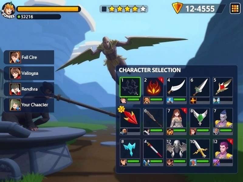 Realm Legendary Hero gameplay screenshot showing character combat