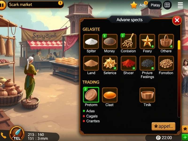 Advanced trading interface in Maharaja S Spice